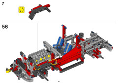 LEGO 8258 instructions page 11 – build guide